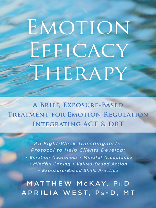 Title details for Emotion Efficacy Therapy by Matthew McKay - Available